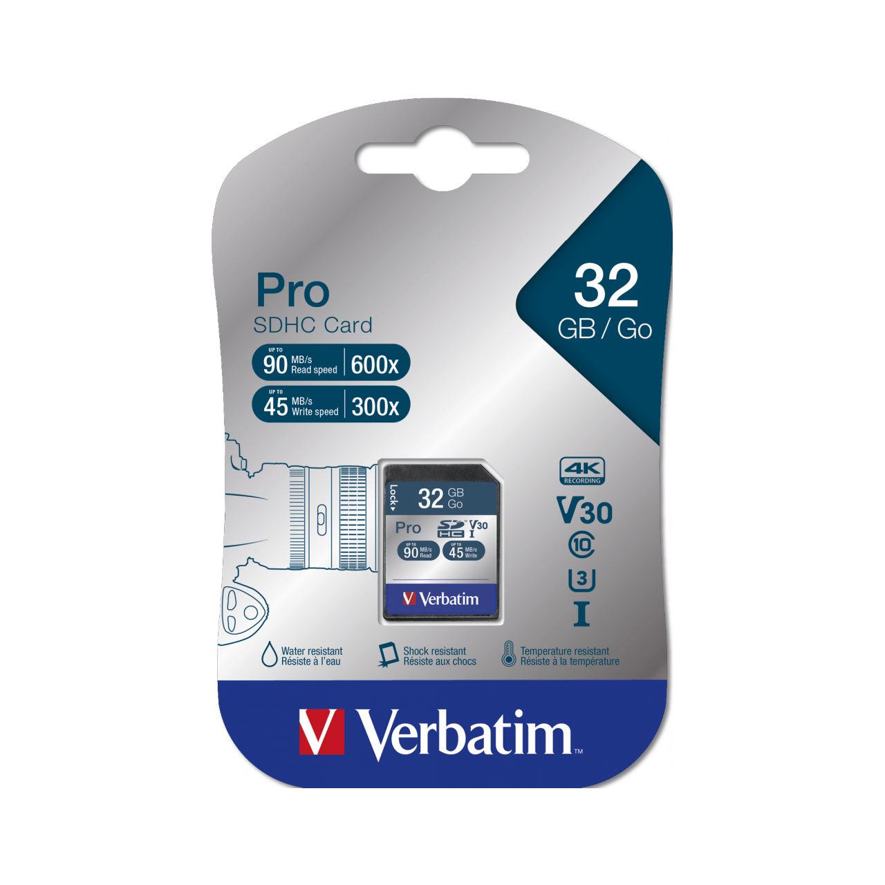 32 GB Verbatim SDHC Class 10 Retail - Secure Digital Karten (SD ...