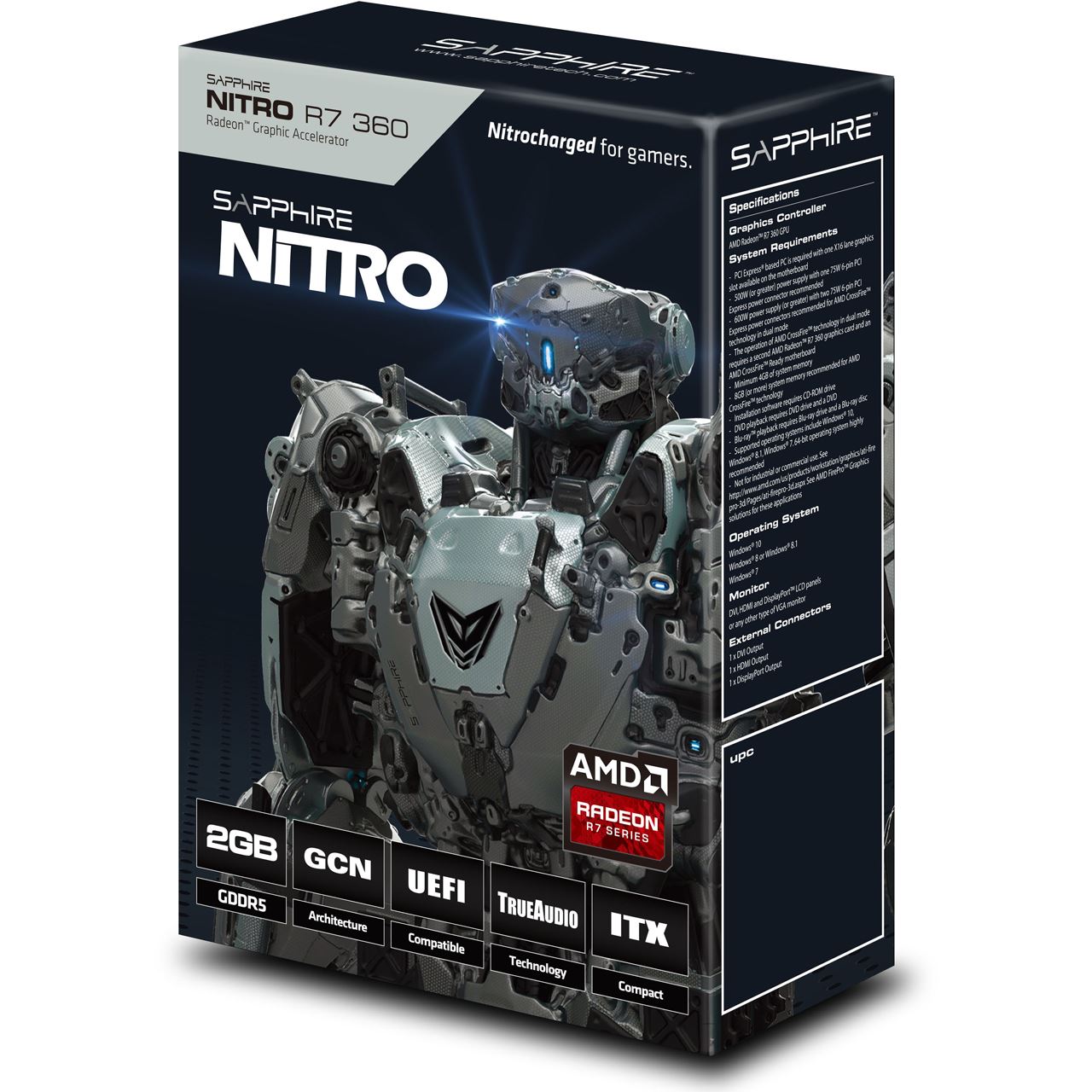 Nitro Radeon 360 Radeon Graphics Sapphire Nitro R7 360 Drivers