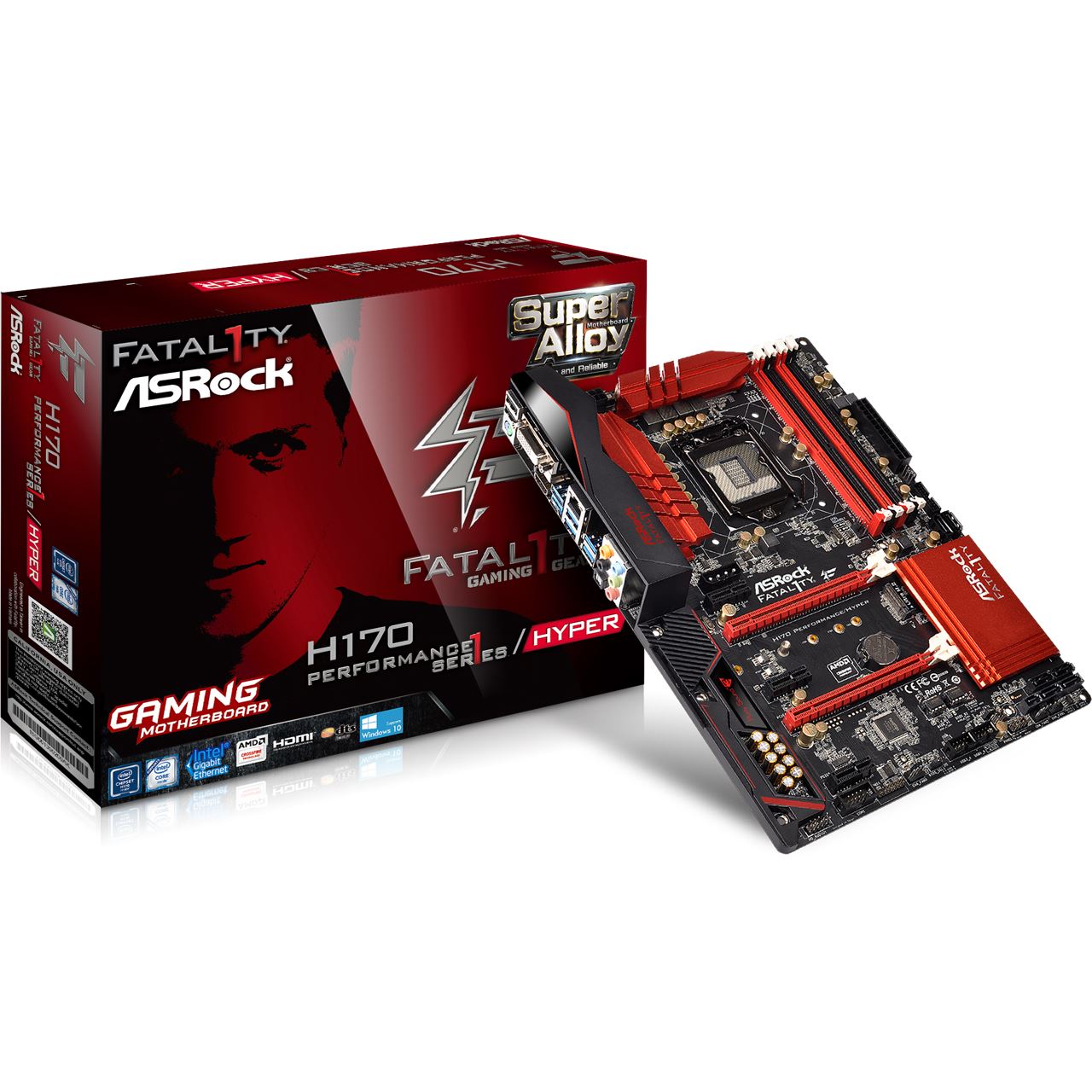ASRock Fatal1ty H170 Performance/Hyper Intel H170 So.1151 Dual Channel ...