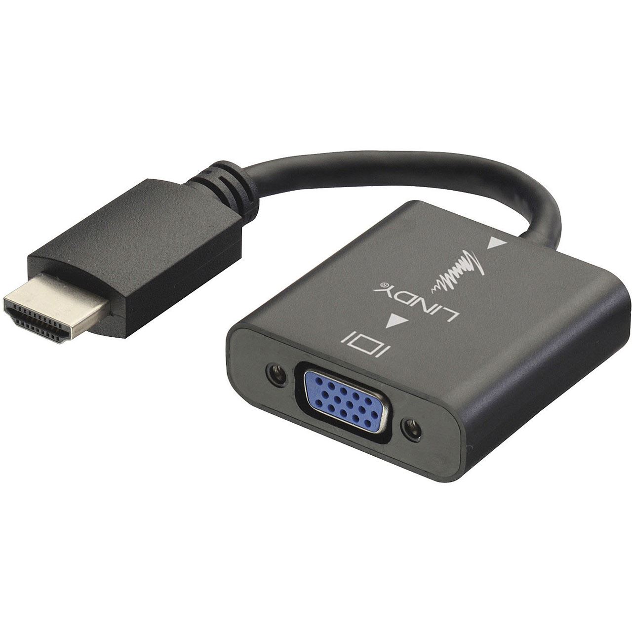 LINDY HDMI Zu VGA Adapterkabel 2m - Perfekt Für Alte Monitore An Neuen Geräten