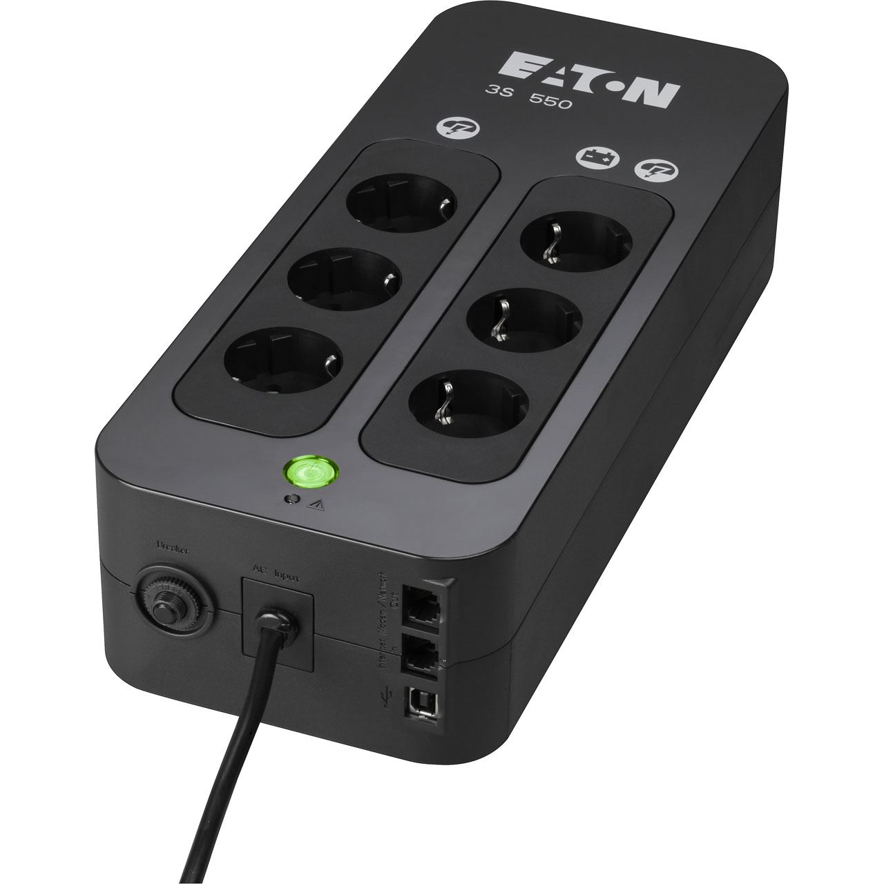 EATON USV OFF 550VA 3S 550 DIN - USV Anlagen | Mindfactory.de