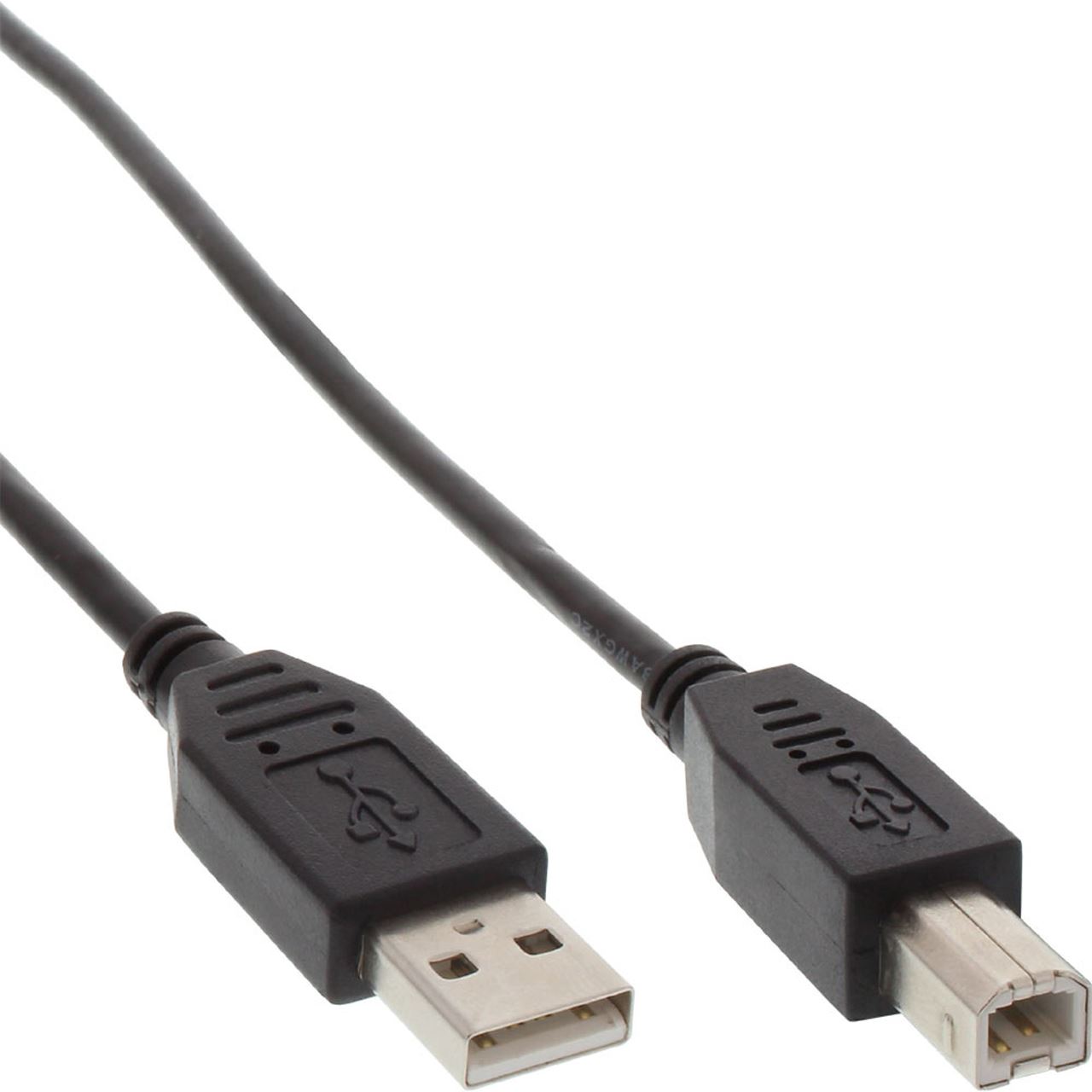 USB 2.0 Kabel A Auf B – 1 Meter, Beige, Für Drucker, Scanner, Externe Festplatten