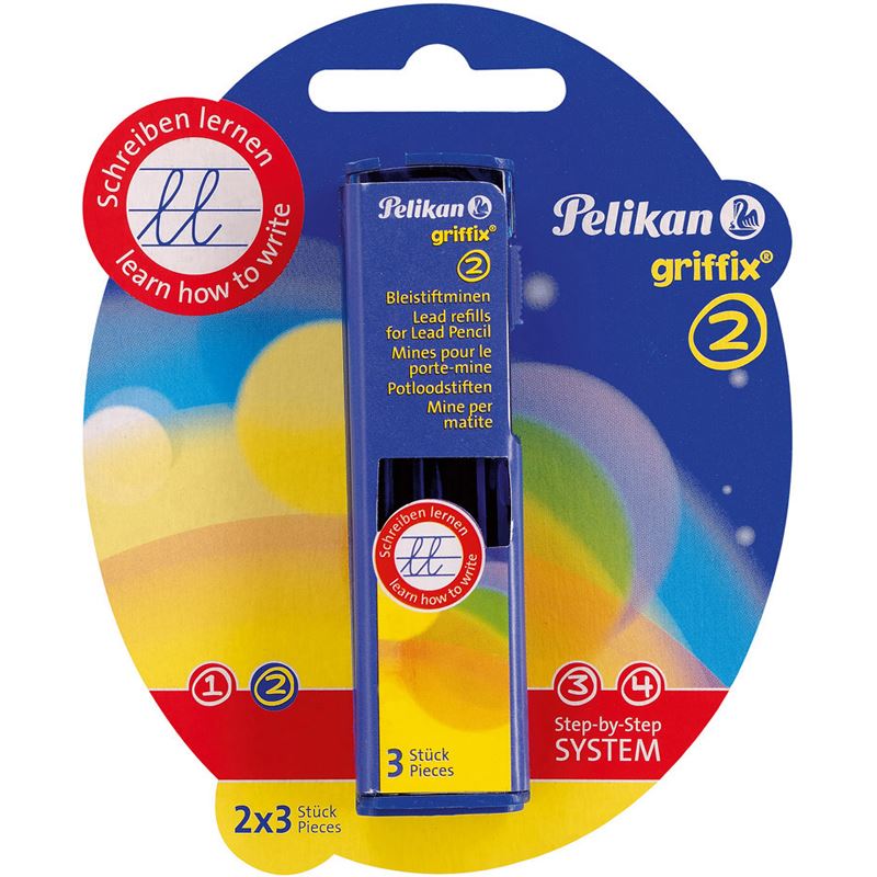 Pelikan Griffix Holzbleistifte - 12er Pack Dreikant-Bleistifte Für Schulanfänger