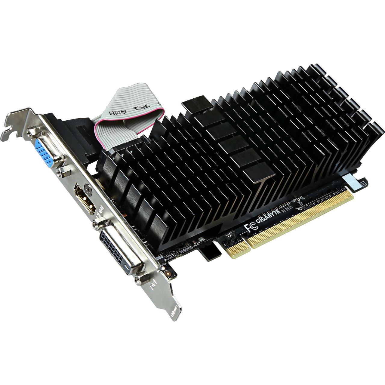 1GB Gigabyte GeForce GT 710 GDDR3 Passiv PCIe 2.0 x16 (Retail ...