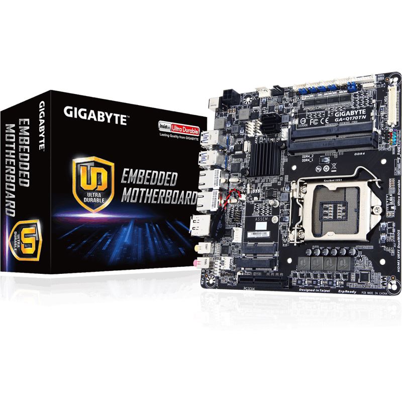 Gigabyte GA-H110TN Intel H110 So.1151 Dual Channel DDR4 Mini-ITX Retail ...