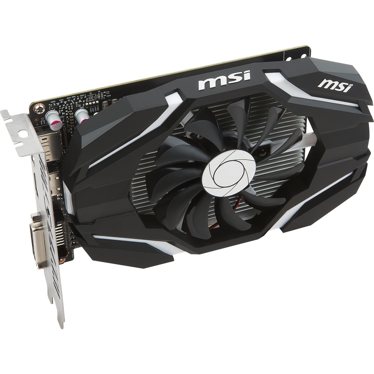 2GB MSI GeForce GTX 1050 2G OC Aktiv PCIe 3.0 x16 (Retail ...