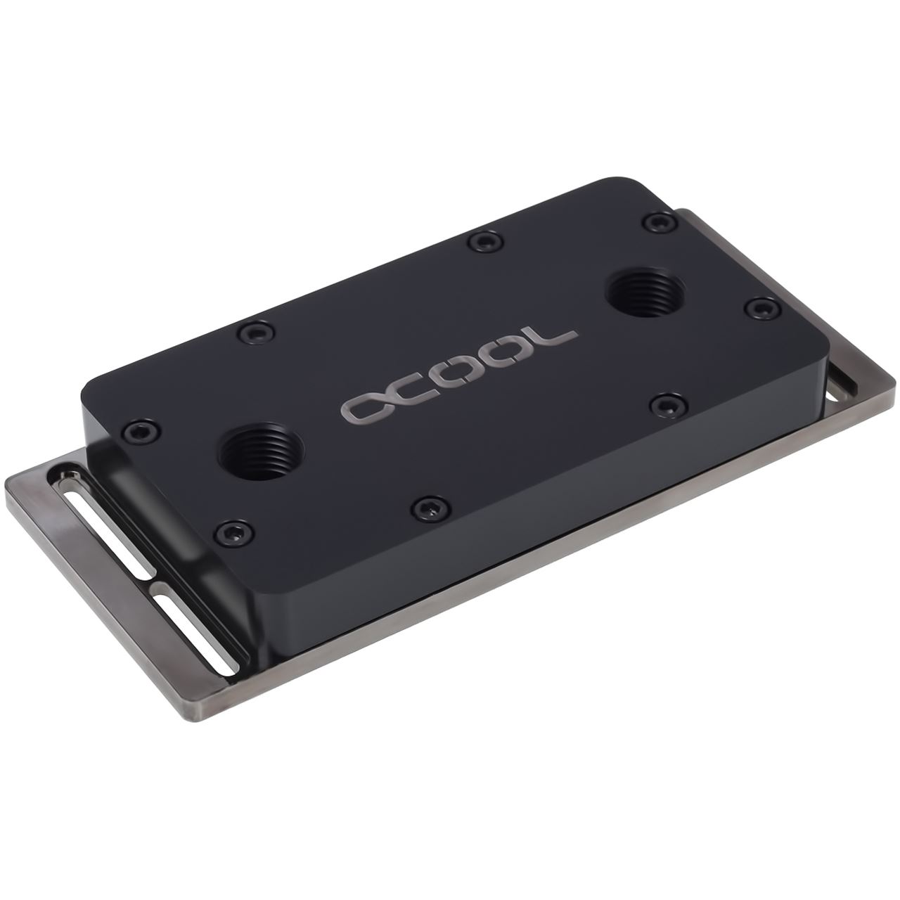 Alphacool D-RAM Cooler X6 Universal Acetal Black Nickel - WaKü RAM ...