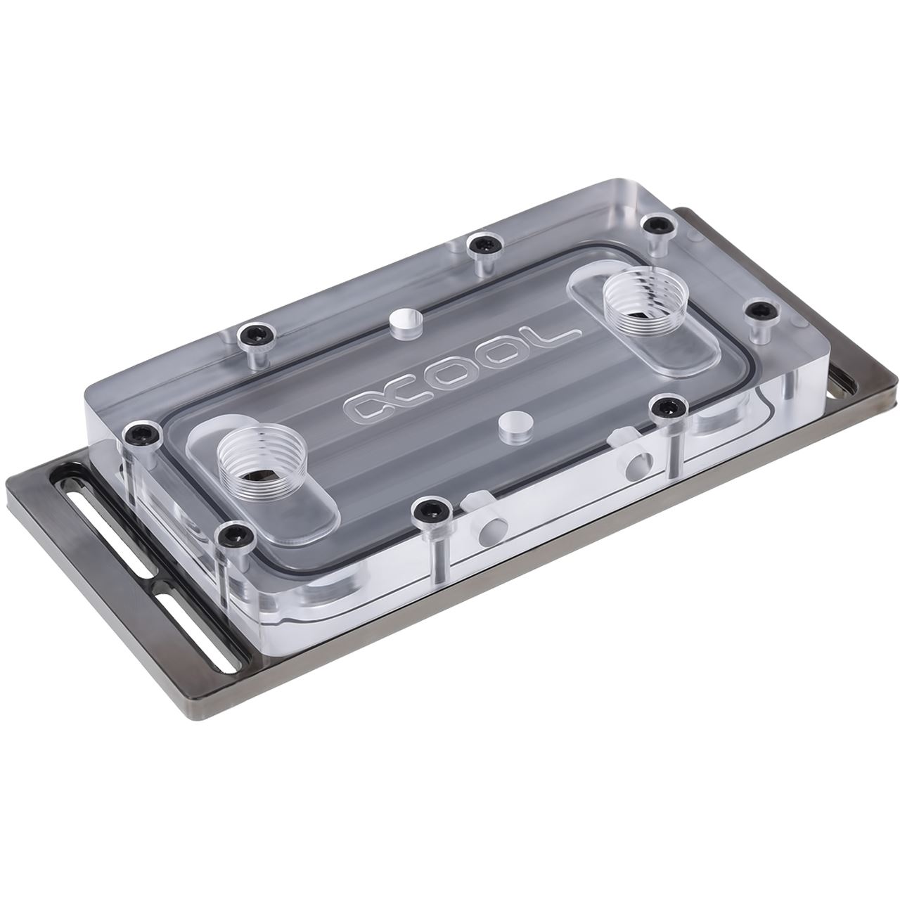 Alphacool D-RAM Cooler X6 Universal Acryl Black Nickel - WaKü RAM ...