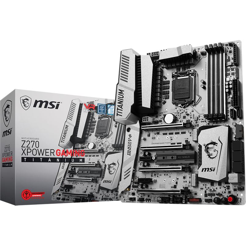 MSI Z270 XPower Gaming Titanium Intel Z270 So.1151 Dual Channel DDR4