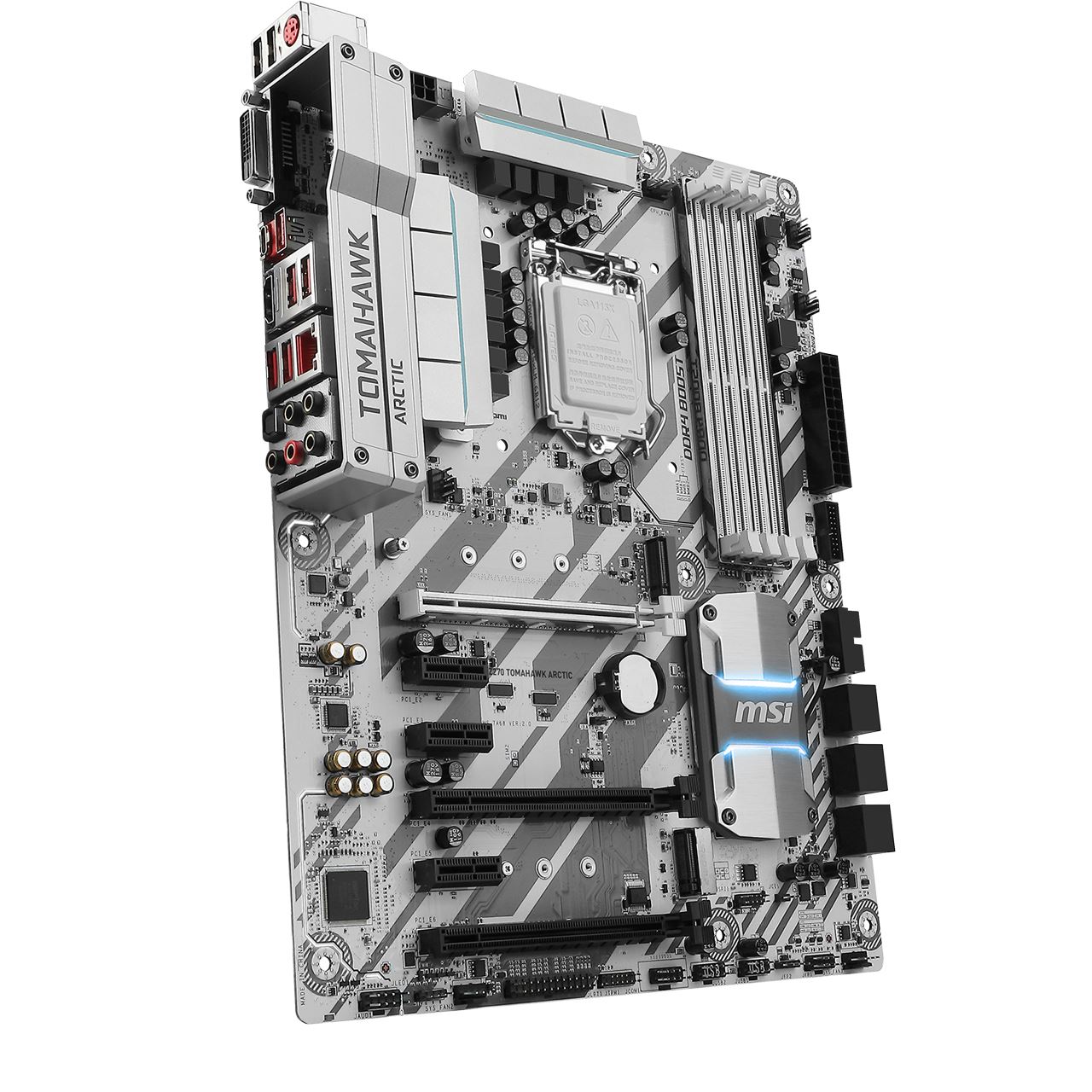 Header Z270 Tomahawk MSI Z270 TOMAHAWK Arctic Intel Z270 Dual