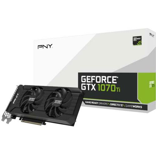 8GB PNY GeForce GTX 1070 Ti Dual Aktiv PCIe 3.0 x16 (Retail ...