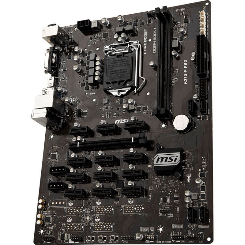 MSI H310-F PRO Intel H310 So.1151 Dual Channel DDR4 ATX Retail - INTEL ...