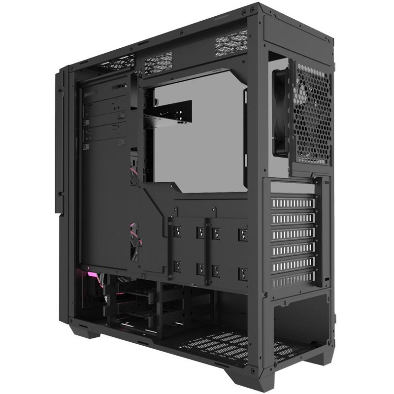 Azza Inferno 310 Mit Sichtfenster Midi Tower Ohne Netzteil Schwarz Azza Inferno 310 mit Sichtfenster Midi Tower ohne Netzteil schwarz