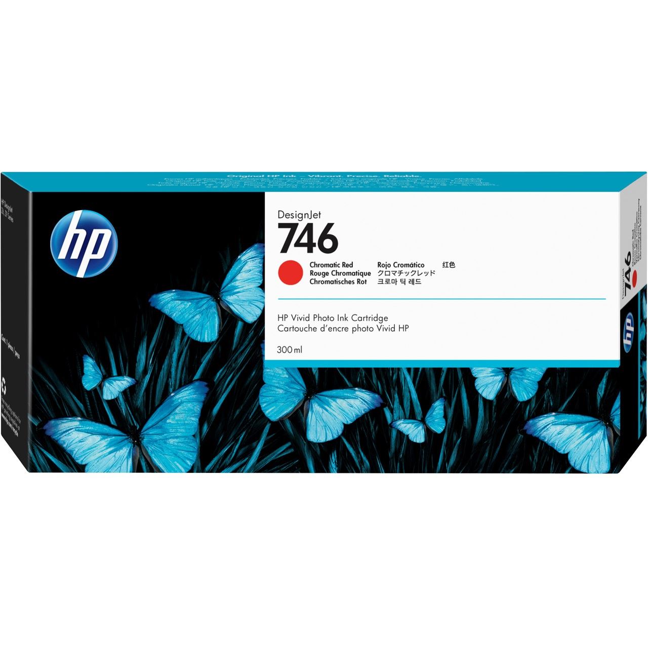HP 746 300-ML CHROMATIC rot