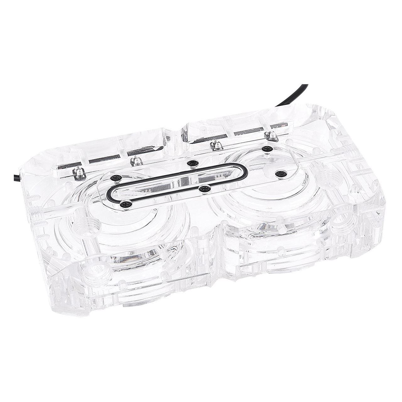 Alphacool Eisdecke D5 Dual Acryl Aufsatz