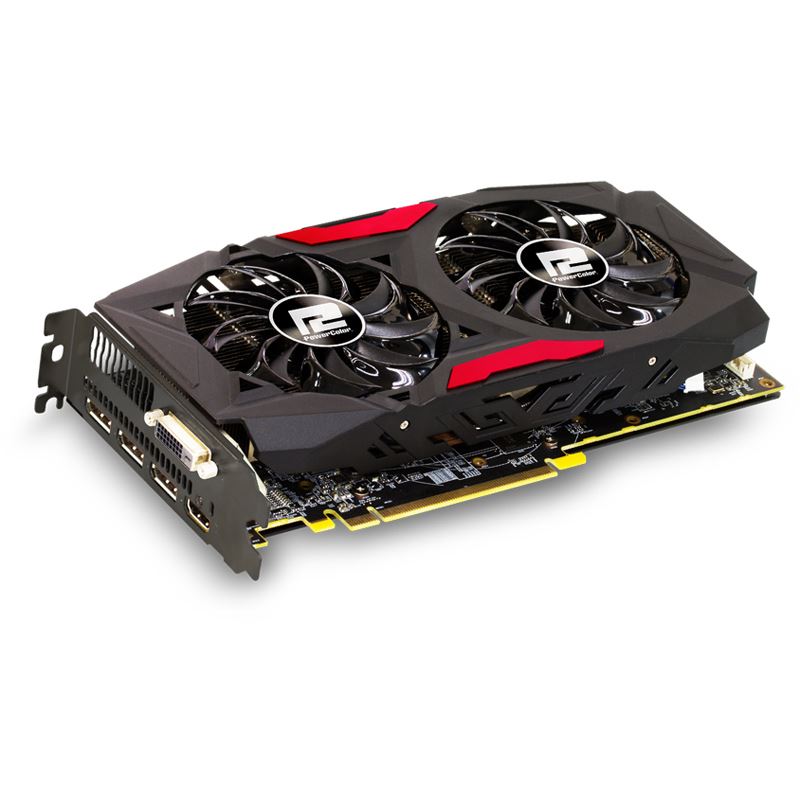 4GB PowerColor Radeon RX 580 Red Dragon Aktiv PCIe 3.0 x16 Bulk Artikel ...