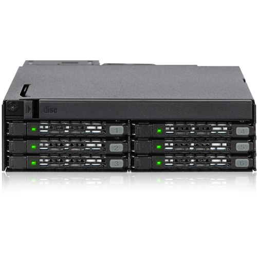 Baie Mobile ICY DOCK Pour Disque Dur 3,5" Ou 2,5" - Rack Amovible Hot-swap En Baie 5,25"