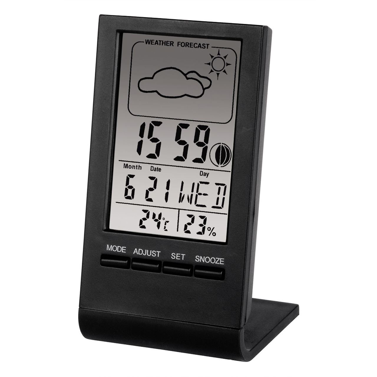 Hama LCD THERMO-/HYGROM. TH100 - Wetterstationen | Mindfactory.de