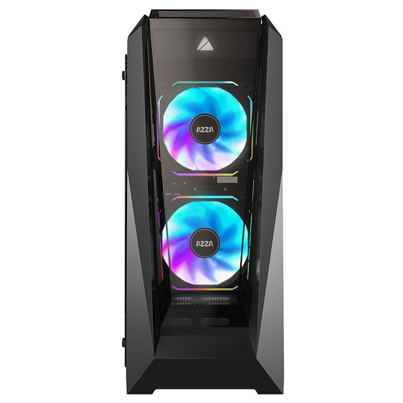Azza Onyx 260 Mit Sichtfenster Midi Tower Ohne Netzteil Schwarz Azza Chroma 410B mit Sichtfenster Midi Tower ohne Netzteil schwarz