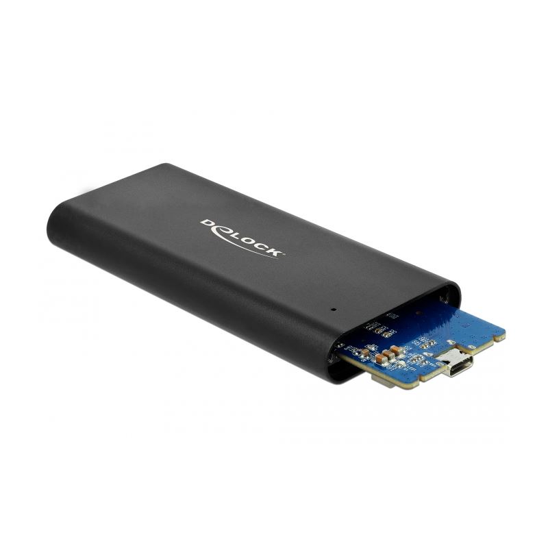 Delock Externes Gehäuse für M.2 NVMe PCIe SSD mit USB-C Buchse  