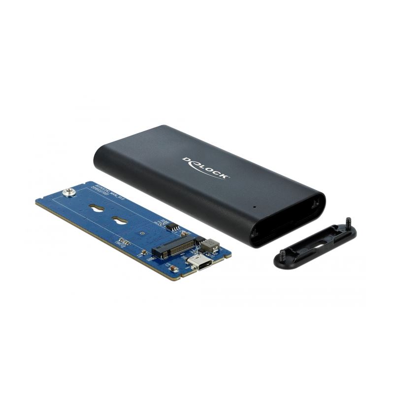 Delock Externes Gehäuse für M.2 NVMe PCIe SSD mit USB-C Buchse ...