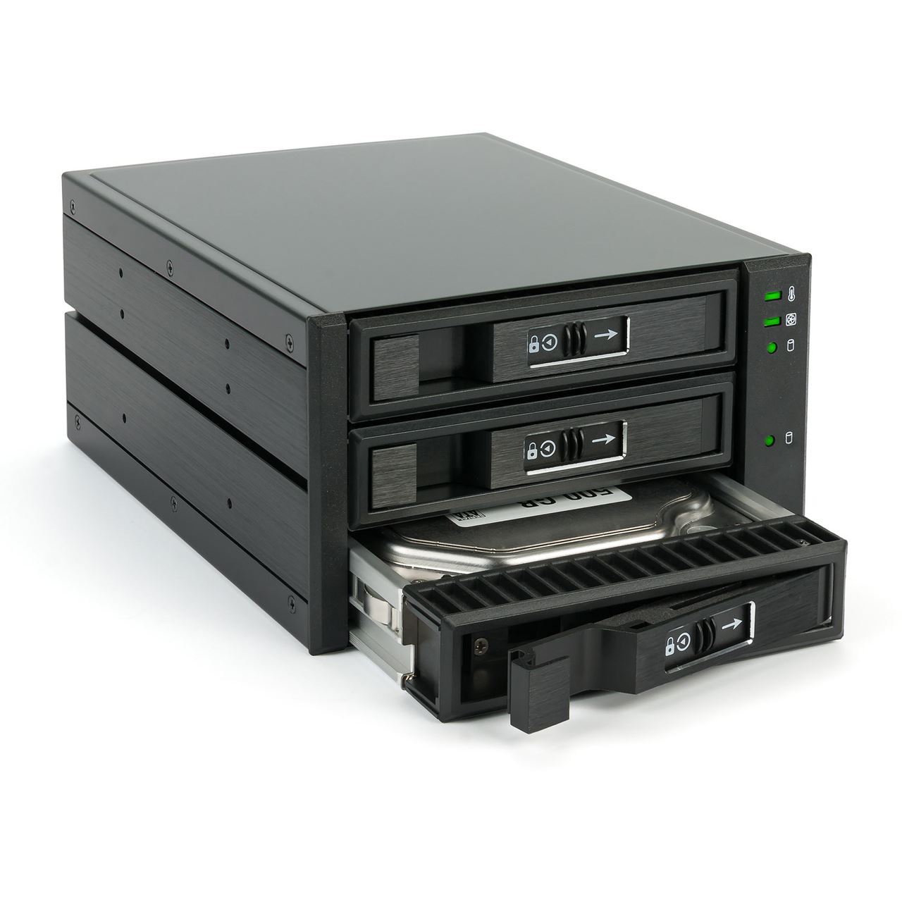 FANTEC 2514 MR-25 SAS I,II SATA I,II,III Wechselrahmen für eine 2,5