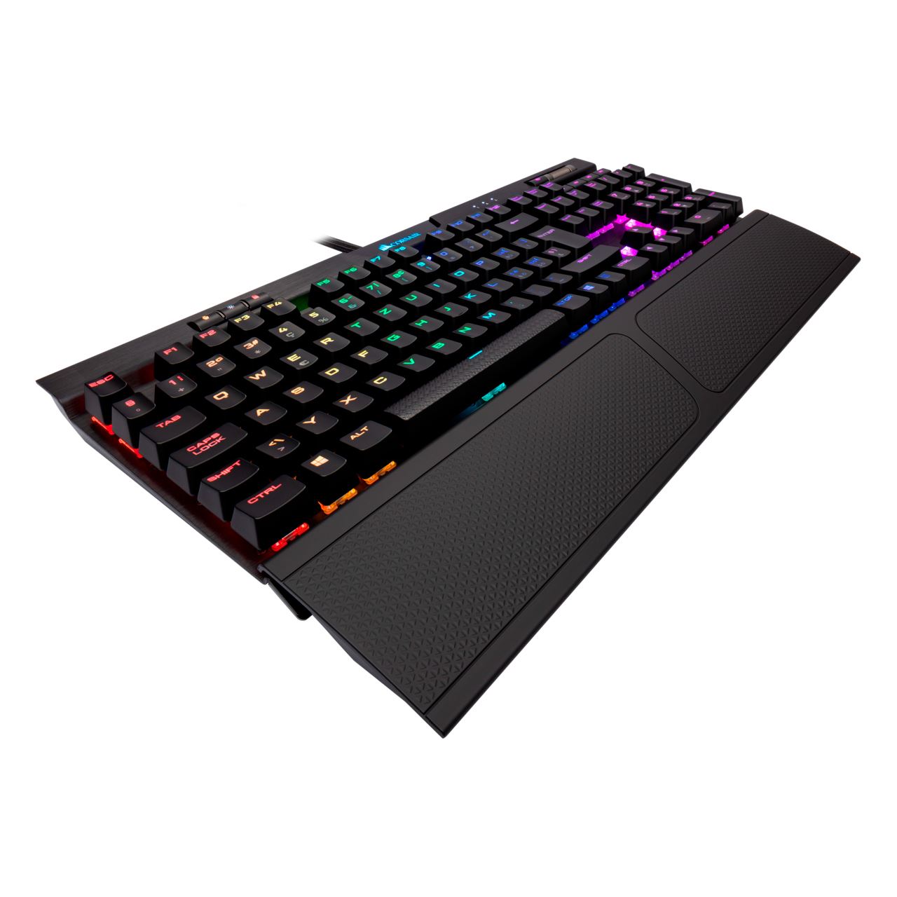 Corsair Gaming K70 RGB MK.2 Rapidfire, MX SPEED RGB Silver, USB, CH ...