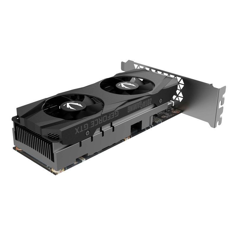 4GB Zotac GeForce GTX 1650 Low Profile GDDR6, PCIe 3.0 x16, (ZT-T16520H ...