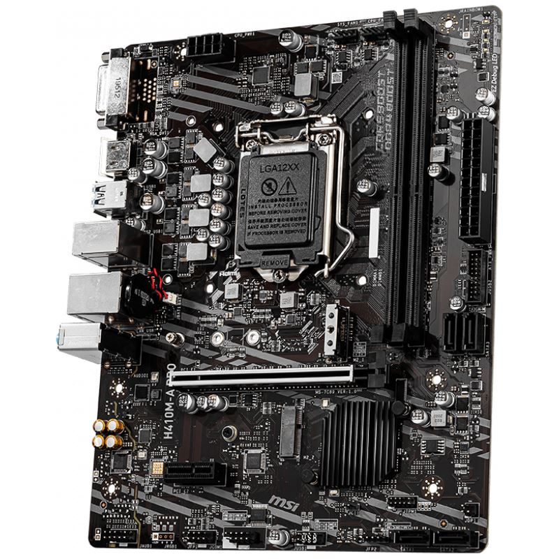 MSI H410M-A PRO mATX Intel 7C89-008R DDR4 So.S1200 retail - INTEL ...
