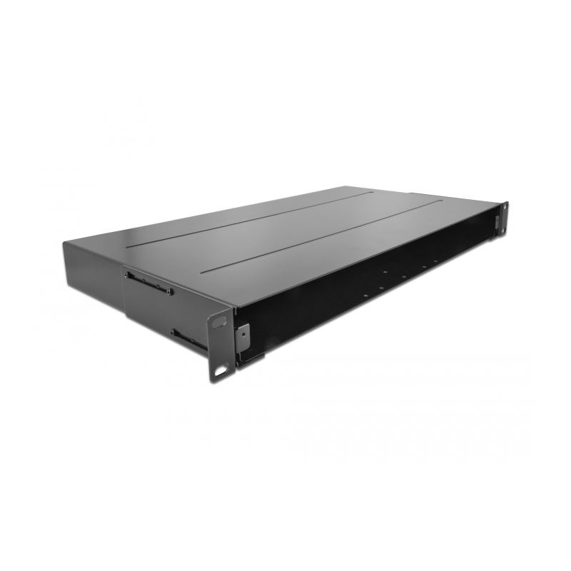 Delock 19" Glasfaser Spleißbox 48 Fasern