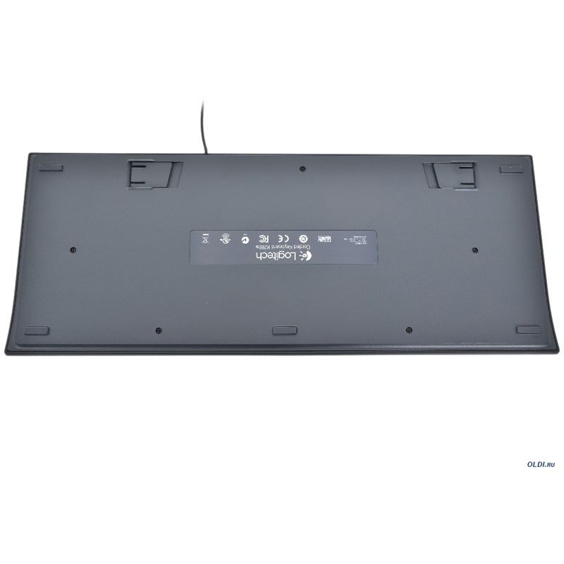 Logitech K280e corded Keyboard USB black for Business INTNL RU Layout ...