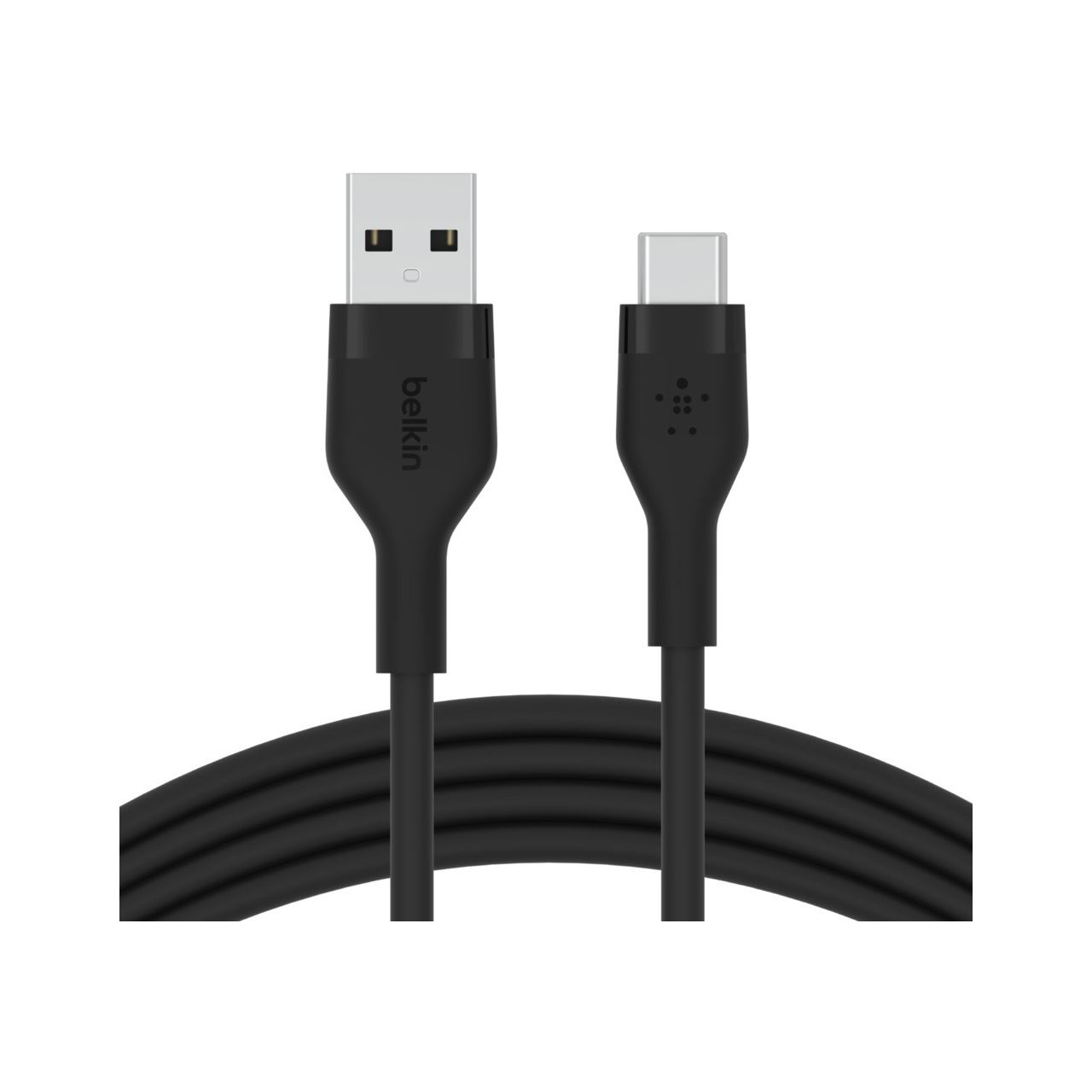1.00m BELKIN FLEX USB-A/USB-C SILICONE CBL F - Kabel und Adapter  