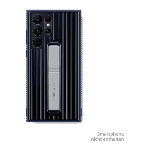 Samsung Protective Standing Cover für Galaxy S22 Ultra, Navy