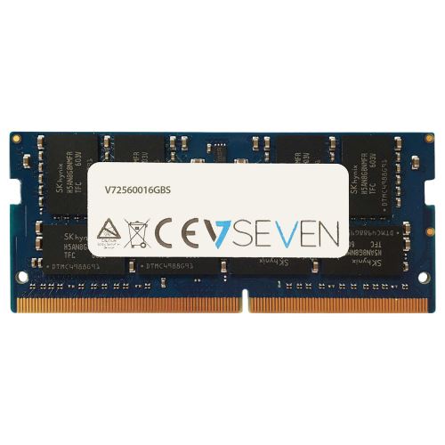 16GB V7 DDR4-3200 SO-DIMM CL22 Single - SO DDR4 ECC Module 