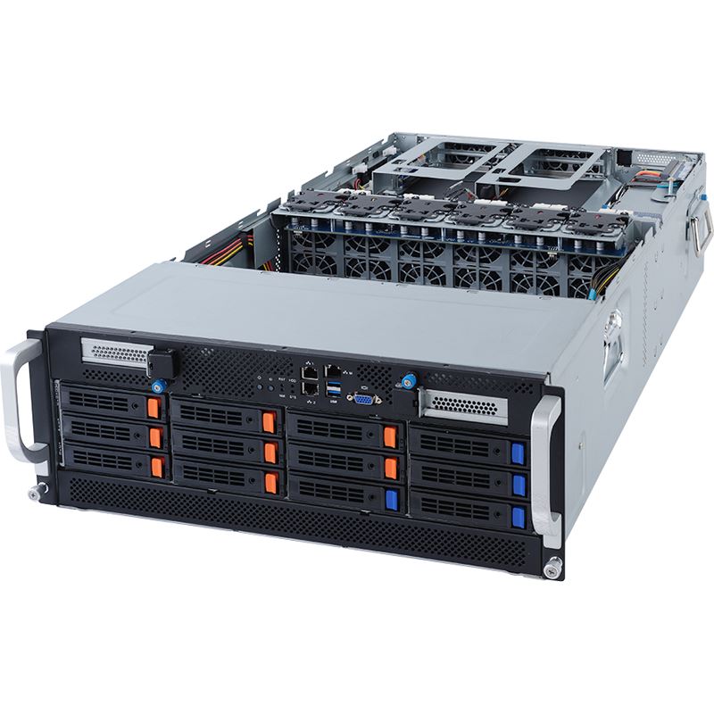Gigabyte AMD BAREBONE G492-Z51 4U 2XCPU - Server Barebones | Mindfactory.de