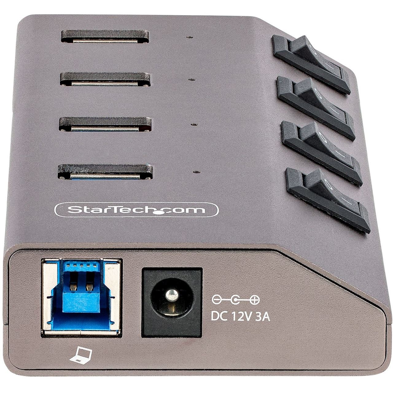 Startech 4-PT USB HUB W/ON/OFF Switches - USB Hubs | Mindfactory.de