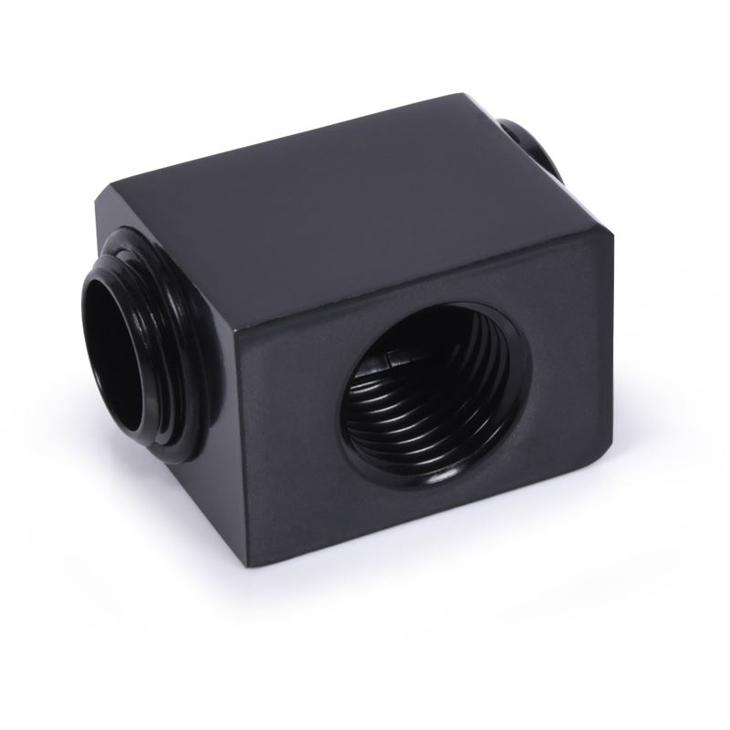 Raccordo Girevole Alphacool 17602 16mm - G1/4 AG Su G1/4 IG - Cromato Per Impianti Di Raffreddamento Ad Acqua PC