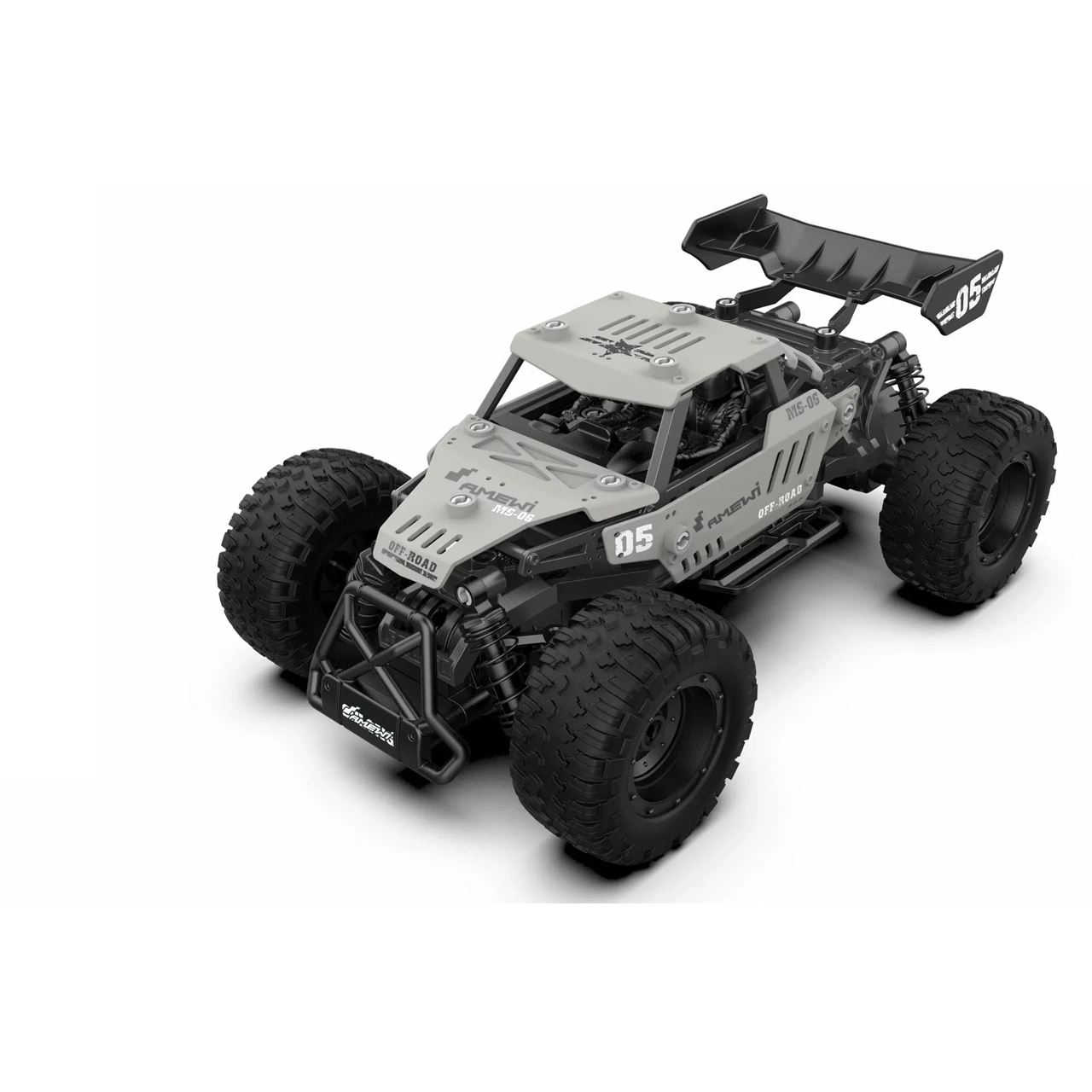 Amewi RC Auto Stone Buggy DIY/Ohne Akku 71Teile grau/8+ - Spielzeug ...