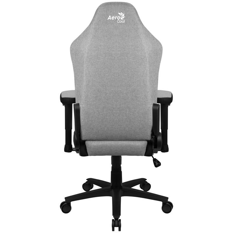 Aerocool Crown AeroWeave Ash Grey Gaming Stuhl, Stoffbezug - hellgrau ...