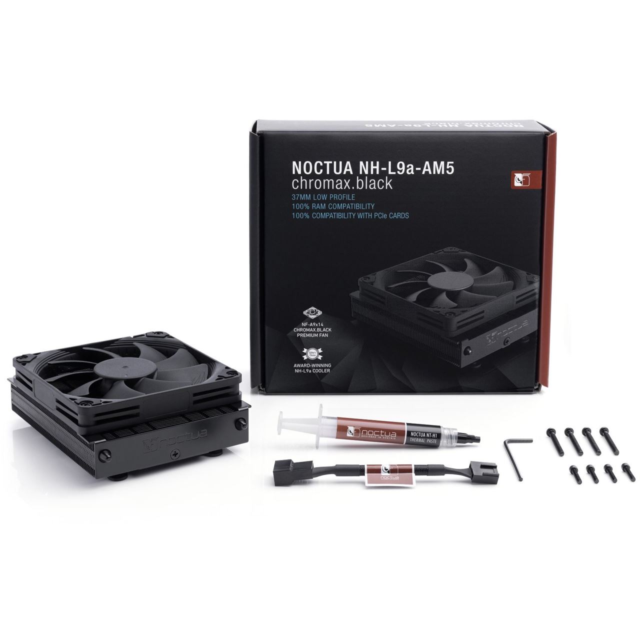 Noctua NH-L9a-AM5 chromax.black Tower Kühler - CPU Kühler | Mindfactory.de