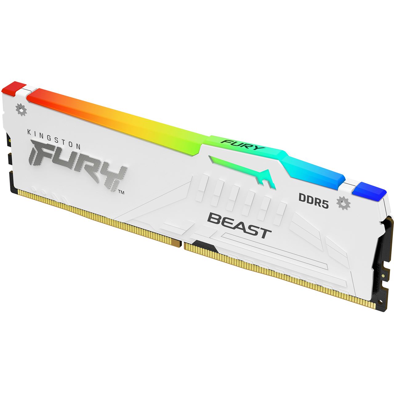 32GB Kingston FURY Beast RGB weiß DDR5-6000 DIMM CL36 Single - DDR5 ...