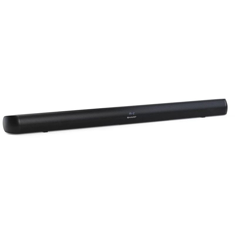 SHARP HT-SB145 Soundbar 2.0 – 150W Bluetooth 5.3, HDMI ARC, USB-Wiedergabe, Wandmontierbar (schwarz)