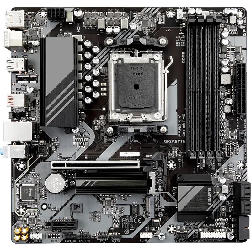 Gigabyte B650M K AM5/DDR5/µATX AMD Sockel AM5 Mindfactory.de