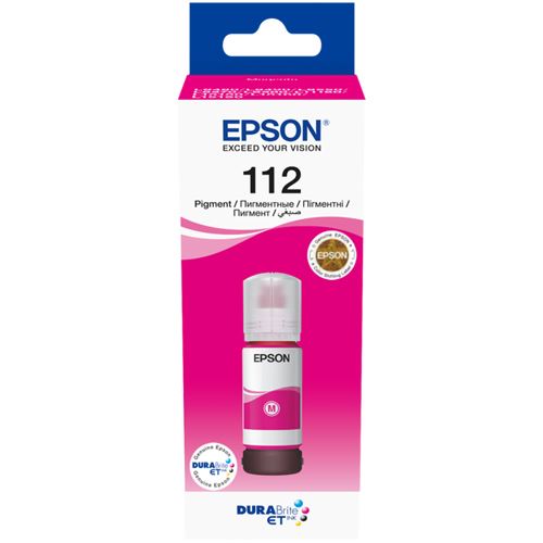 Epson Ink EcoTank 112 70 ml Magenta C13T06C34A Image