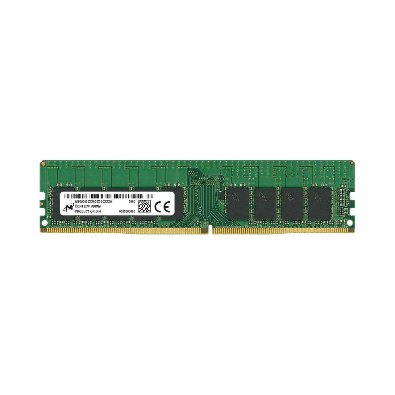 Modulo Memoria Server Micron DDR4-3200 32GB ECC - Modello MTA18ASF4G72AZ-3G2F1ZI, 288 Pin, Per Workstation E Server