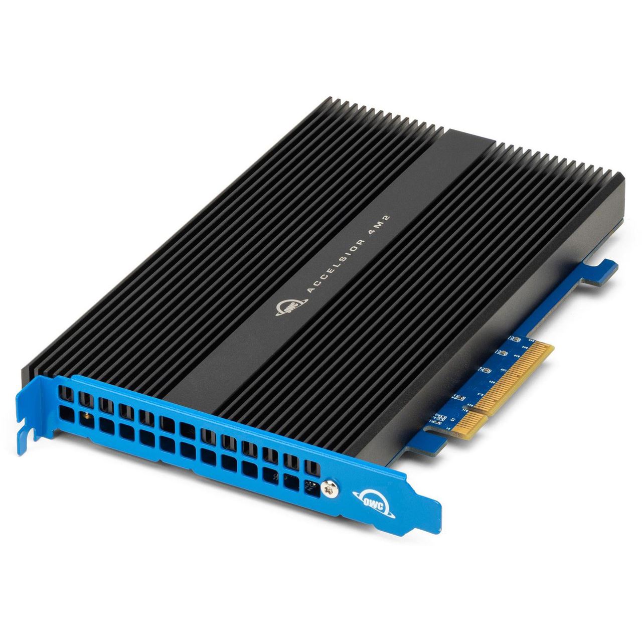 8TB OWC Accelsior 4M2 PCIe M.2 NVMe SSD Adapter Card - M.2 SSDs ...