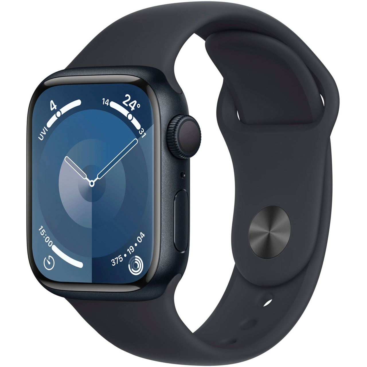 APPLE Watch Series 9 GPS 41mm Midnight Aluminium Case with 