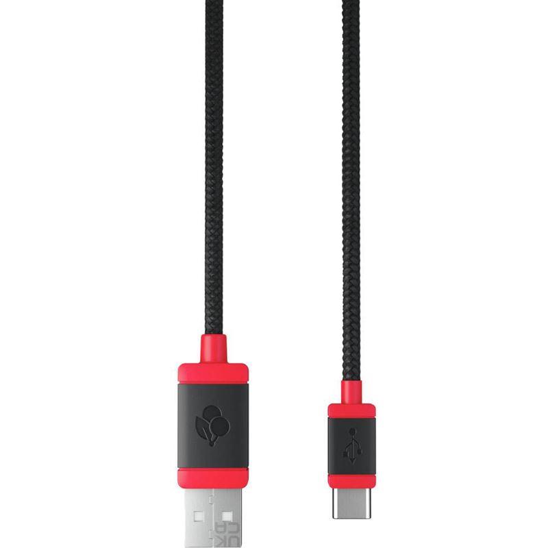 Cherry ZUB USB Cable 1.5 Braided schwarz - Sonstiges Handyzubehör 