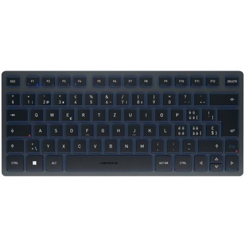 CHERRY KW 7100 MINI BT SLATE BLUE schweizerisch