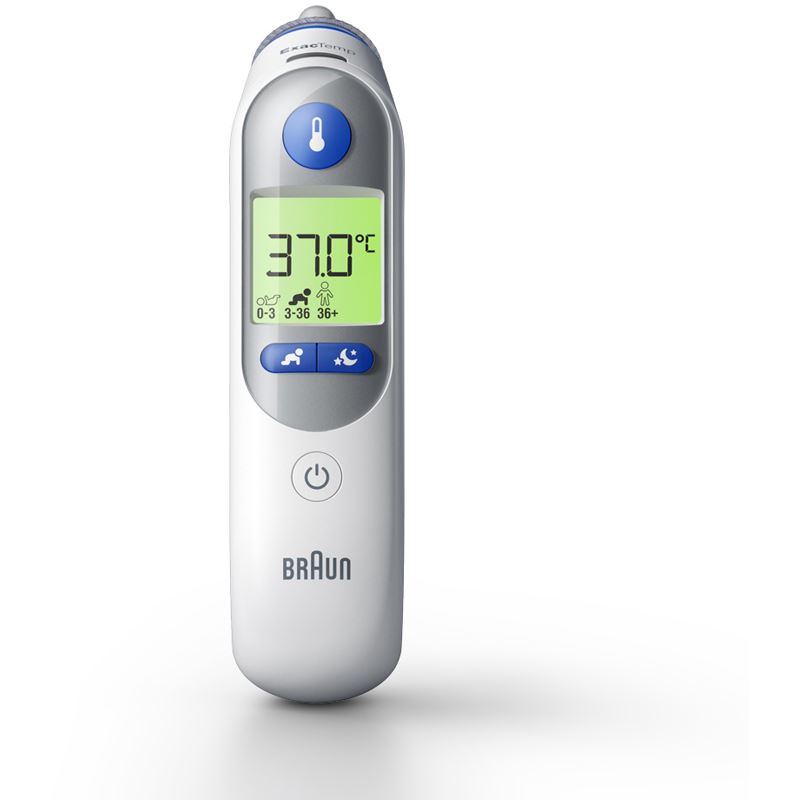 Braun Thermometer ThermoScan 7+ Zubehör für Klima Mindfactory.de